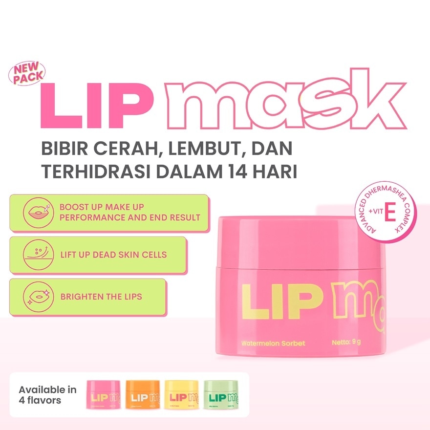 Lip Mask 9g - Shea Butter and 7 Natural Oils