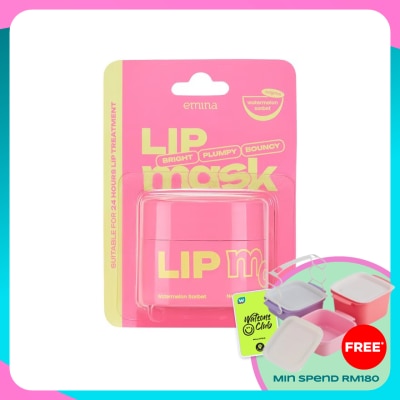 EMINA Lip Mask 9g - Shea Butter and 7 Natural Oils