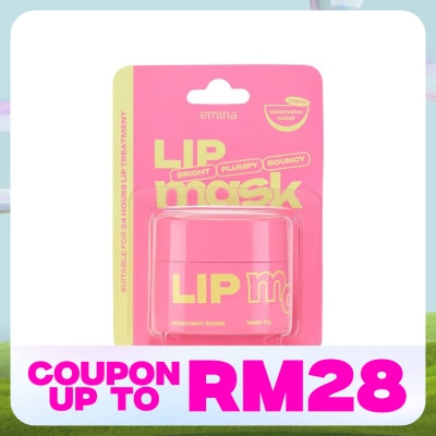 EMINA Lip Mask 9g - Shea Butter and 7 Natural Oils