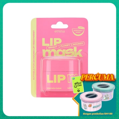 EMINA Lip Mask 9g - Shea Butter and 7 Natural Oils