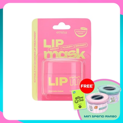 EMINA Lip Mask 9g - Shea Butter and 7 Natural Oils