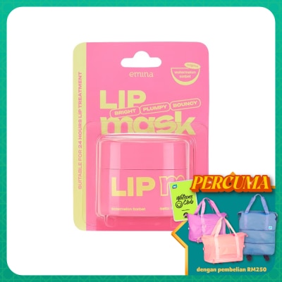 EMINA Lip Mask 9g - Shea Butter and 7 Natural Oils