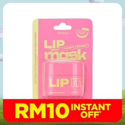 EMINA Lip Mask 9g - Shea Butter and 7 Natural Oils