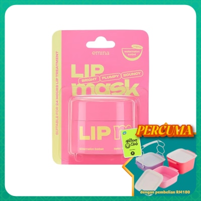 EMINA - Lip Mask 9g - Shea Butter and 7 Natural Oils