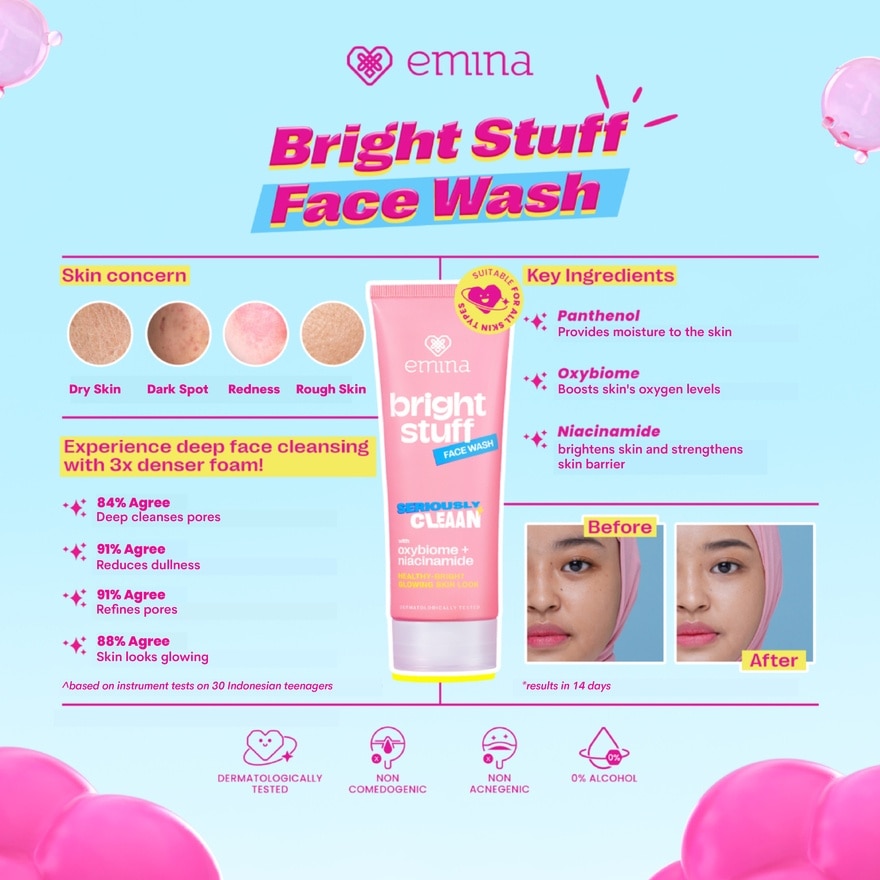 Bright Stuff Face Wash 100ml