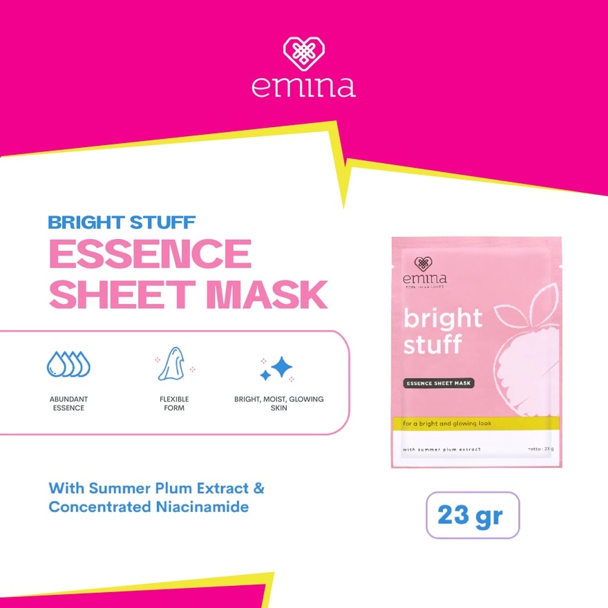 Bright Stuff Essence Sheet Mask 1s
