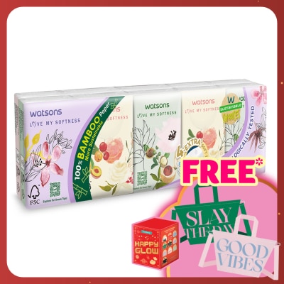 WATSONS X-flower Mini Hankies 3plyx10shtx10s