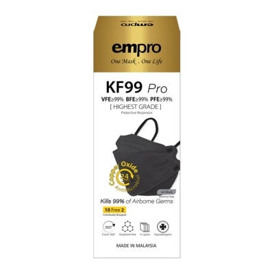 EMPRO Empro KF99 Pro Jet Black 10's