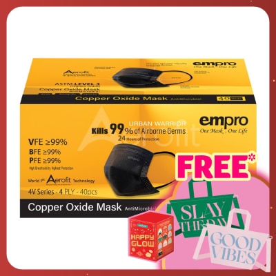 EMPRO Empro 4V Series Cooper Oxide 4PLY Face Mask 40's