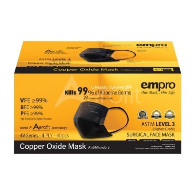 EMPRO Empro 4V Series Cooper Oxide 4PLY Face Mask 40's