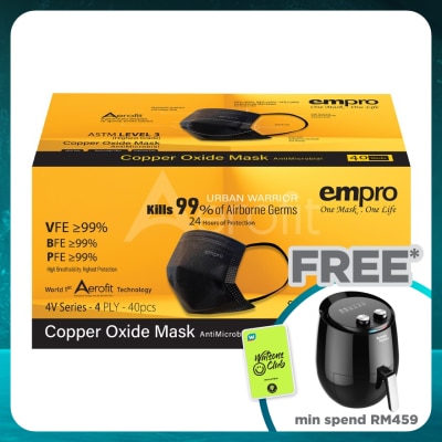 EMPRO Empro 4V Series Cooper Oxide 4PLY Face Mask 40's