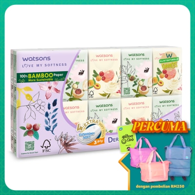 WATSONS X-flower Mini Hankies 3plyx10shtx20s