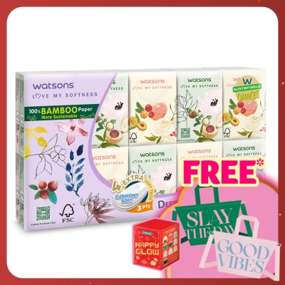WATSONS X-flower Mini Hankies 3plyx10shtx20s
