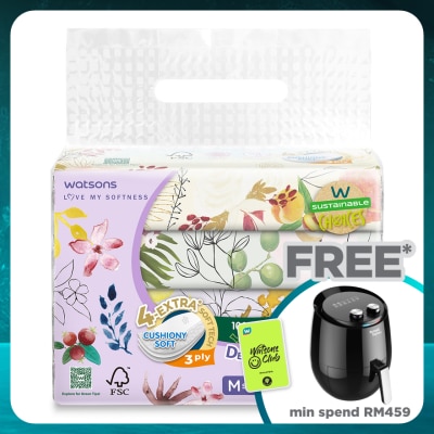 WATSONS X-flower Travel Tissues 3plyx50shtx4s