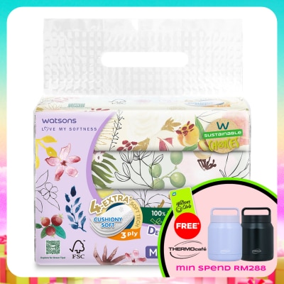 WATSONS - X-flower Travel Tissues 3plyx50shtx4s