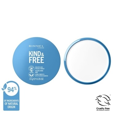 RIMMEL Kind & Free Pressed Powder 001 Translucent