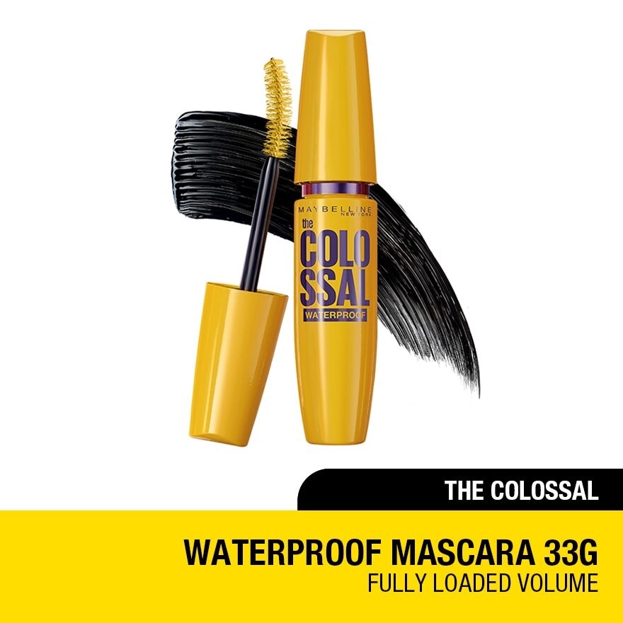 MAYBELLINE Colossal Waterproof Mascara - Black 1's