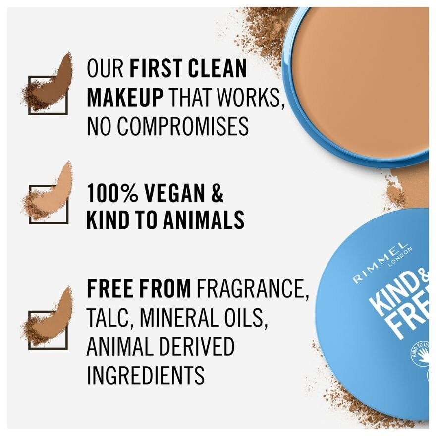 Kind & Free Pressed Powder 030 Medium