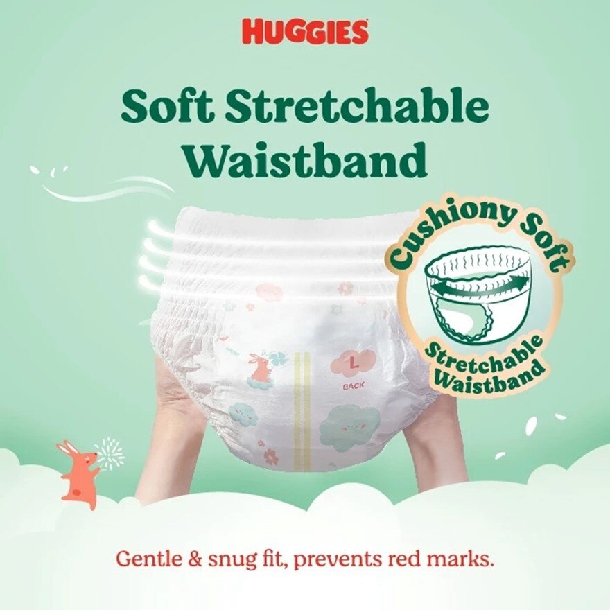 AirSoft Pants Diapers L 36s (4 Packs) Breathable and soft diapers for baby