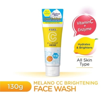 MELANO CC Vitamin C Brightening Enzyme Face Wash 130g