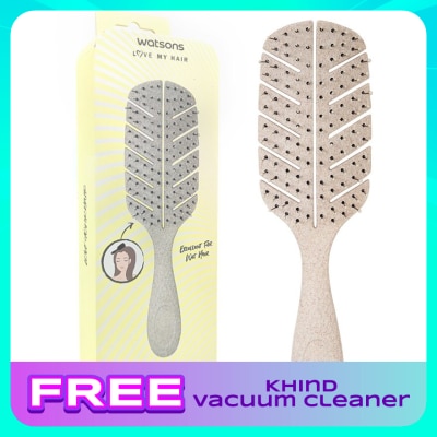 WATSONS FSC Straw Wet & Dry Hairbrush Assorted 1s