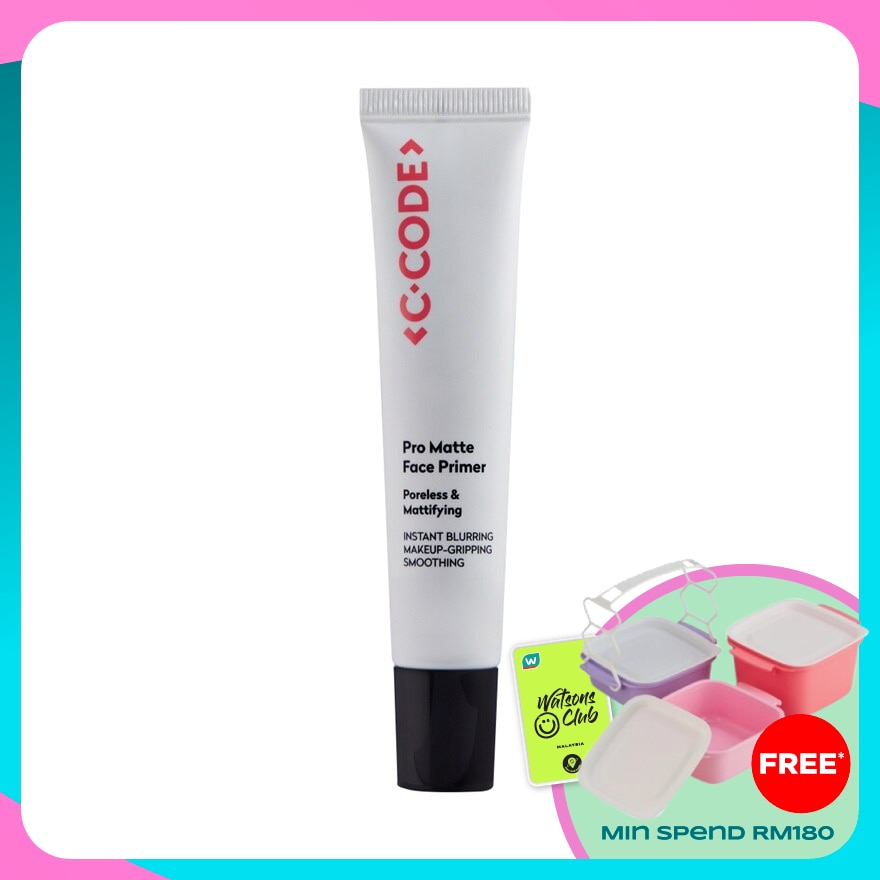 C.CODE Pro Matte Face Primer 30ml