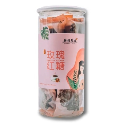 HERBAL FARMER Ginger Tea with Rose 20gx15's