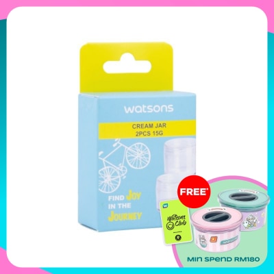 WATSONS Travel Cream Jar 2 x 150g