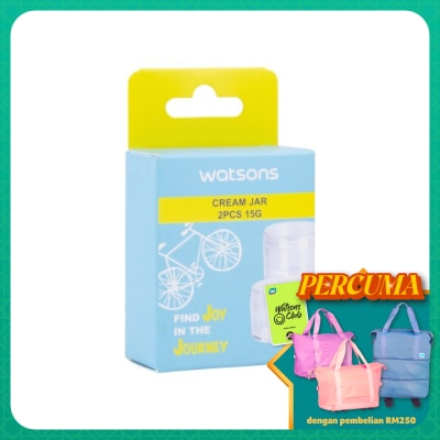 WATSONS - Travel Cream Jar 2 x 150g