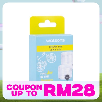 WATSONS Travel Cream Jar 2 x 150g