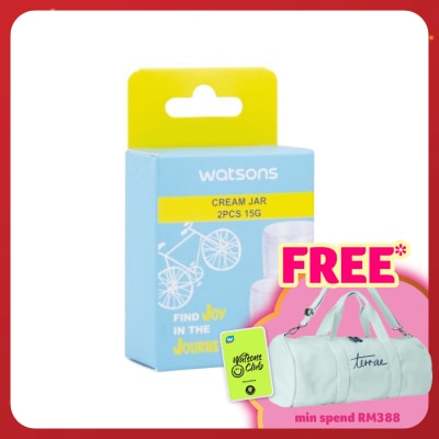 WATSONS Travel Cream Jar 2 x 150g