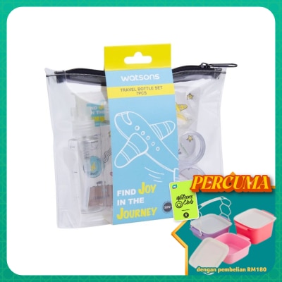 WATSONS - Travel Set Large 1pc (bottle 7 pcs)