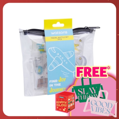 WATSONS Travel Set Large 1pc (bottle 7 pcs)