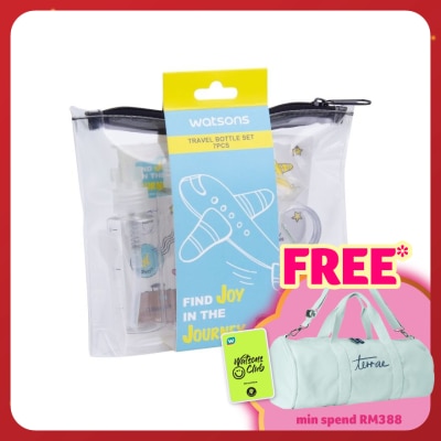 WATSONS Travel Set Large 1pc (bottle 7 pcs)