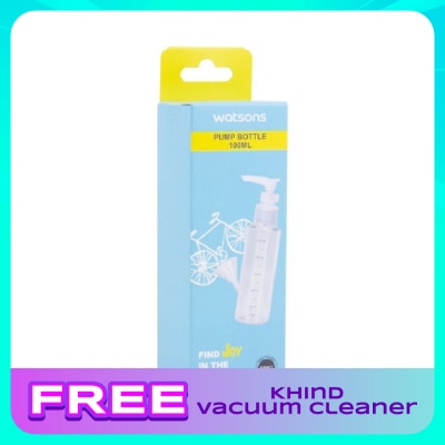 WATSONS Travel Pump Bottle 100ml 1pc