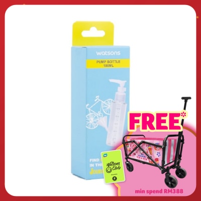 WATSONS Travel Pump Bottle 100ml 1pc