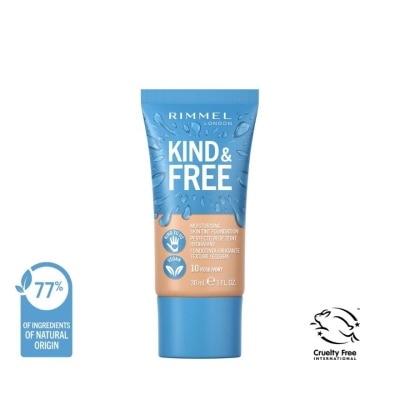 RIMMEL Kind & Free Moisturising Skin Tint 10 Rose Ivory