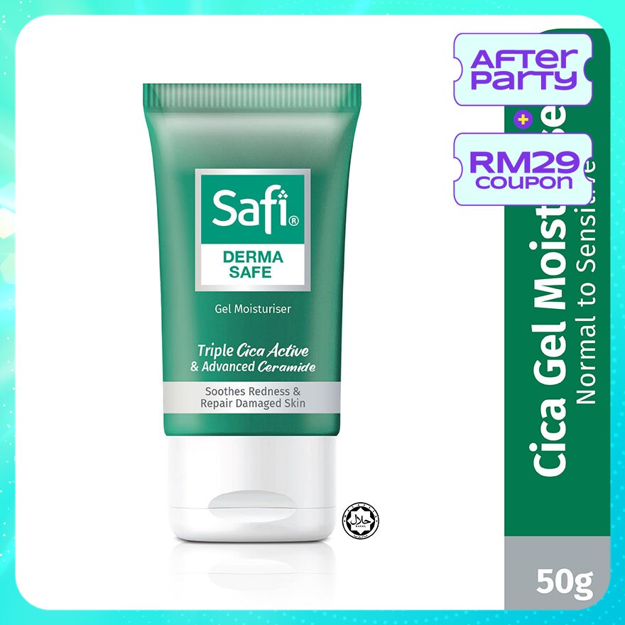 Dermasafe Cica & Ceramide Gel Moisturiser 50g