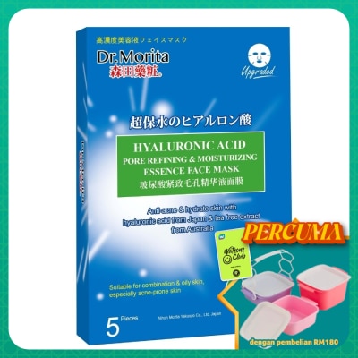 DR.MORITA - HA Pore Refine & Moist Mask 5s