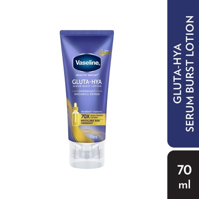 VASELINE Gluta-Hya Serum Lotion Overnight Rad Repair 70ml