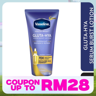 VASELINE Gluta-Hya Serum Lotion Overnight Rad Repair 300ml