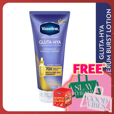 VASELINE Gluta-Hya Serum Lotion Overnight Rad Repair 300ml
