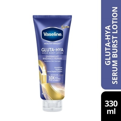 VASELINE Gluta-Hya Serum Lotion Overnight Rad Repair 330ml