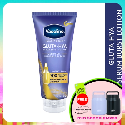VASELINE - Gluta-Hya Serum Lotion Overnight Rad Repair 300ml