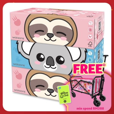 WATSONS Fun Design Box Tissue 3plyx100shtx3s