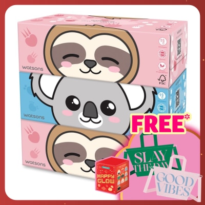 WATSONS Fun Design Box Tissue 3plyx100shtx3s