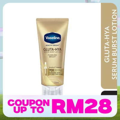 VASELINE Gluta-Hya Serum Burst Lotion Flawless Bright 70ml