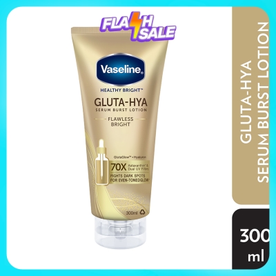 VASELINE - Gluta-Hya Serum Burst Lotion Flawless Bright 300ml image