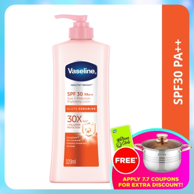 VASELINE - Healthy Bright Lotion SPF30 Gluta 320ml