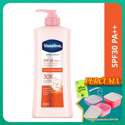 VASELINE - Healthy Bright Lotion SPF30 Gluta 320ml